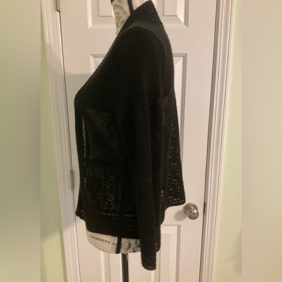 Sweaterworks Black Cardigan Sweater - Picture 3 of 6